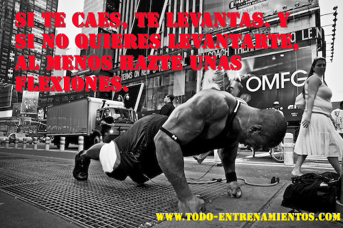 Si te caes te levantas